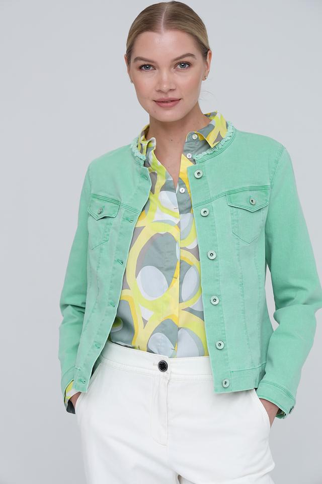 Жакет Bianca джинсовый мятный
