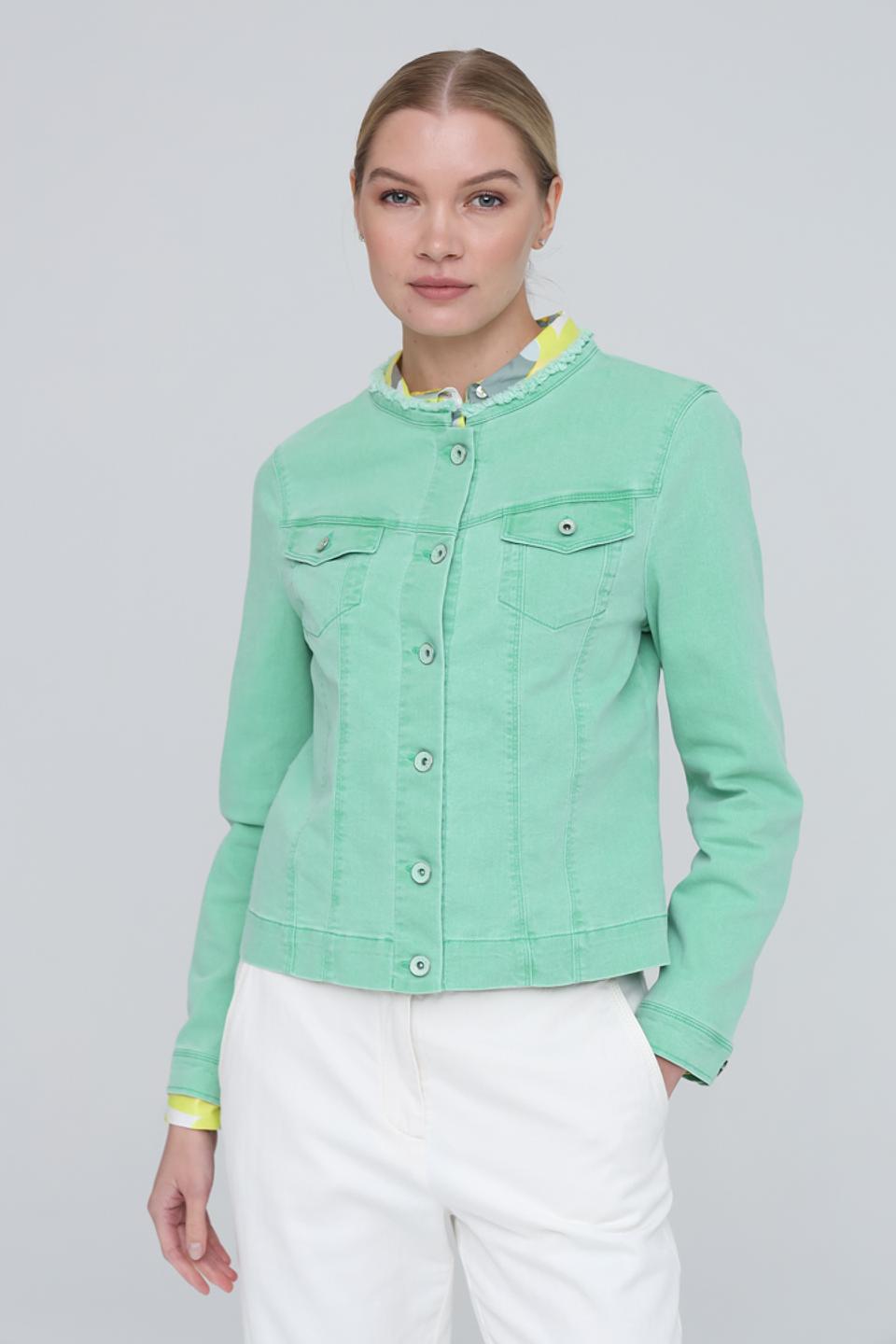 Жакет Bianca джинсовый мятный