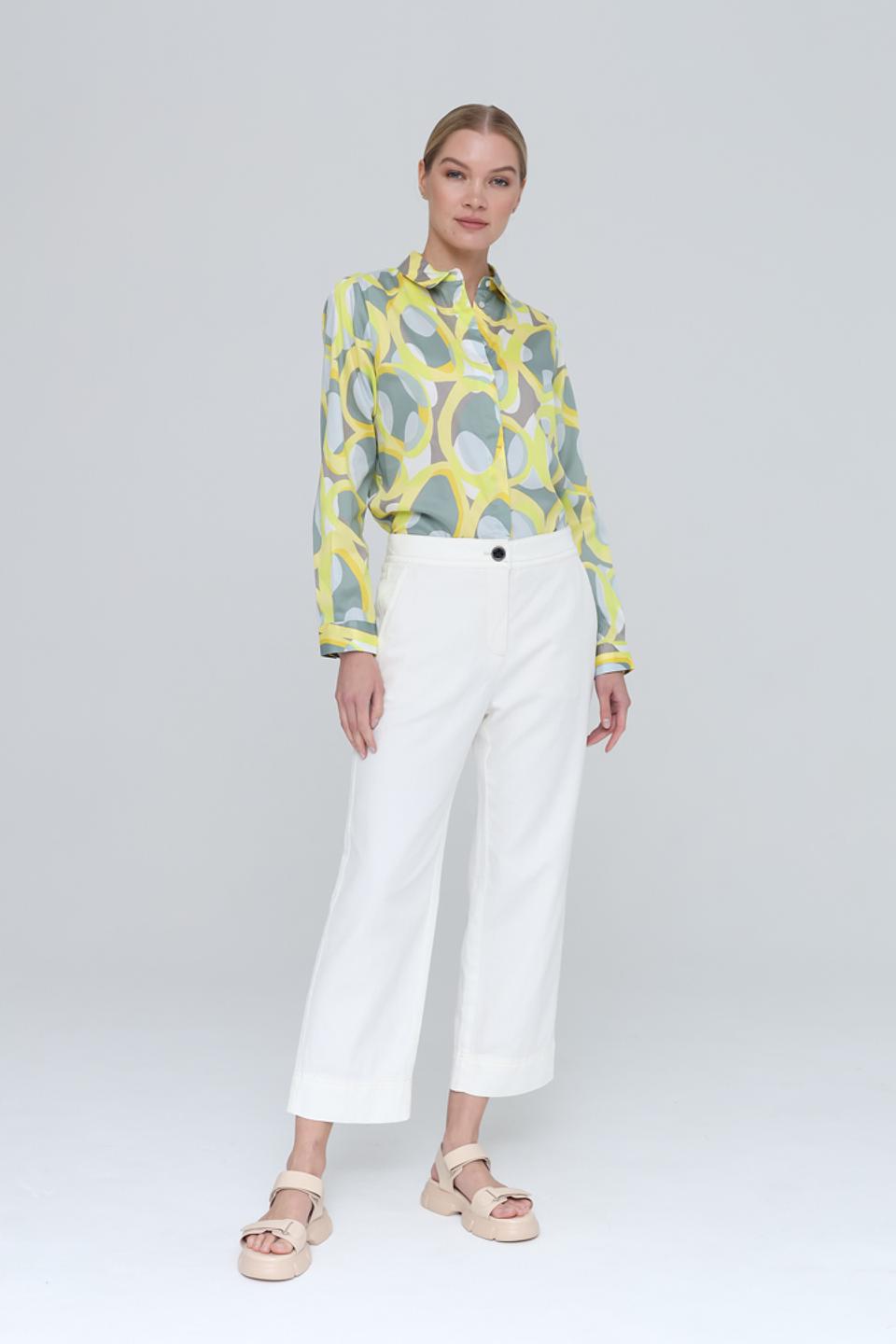 Брюки кюлоты Marc Cain белые