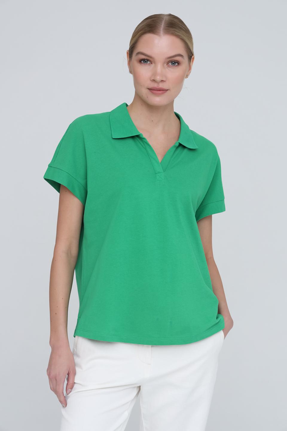 Поло Thomas Rabe зелёное