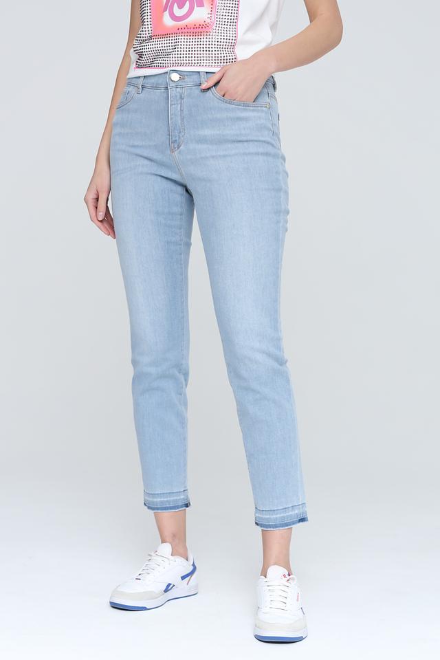 Джинсы Marc Cain голубые с манжетами