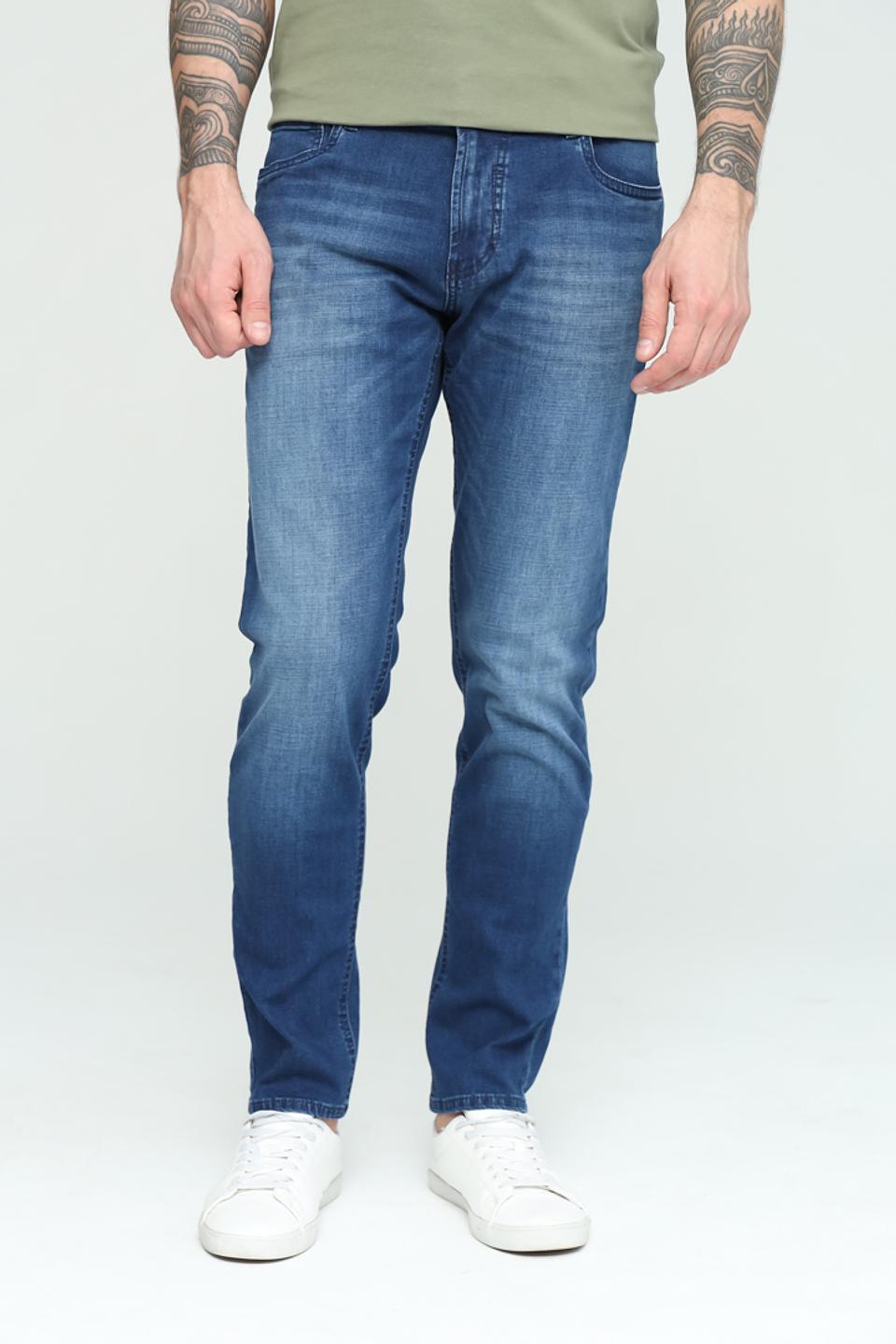 Джинсы Hattric Slim Fit синие