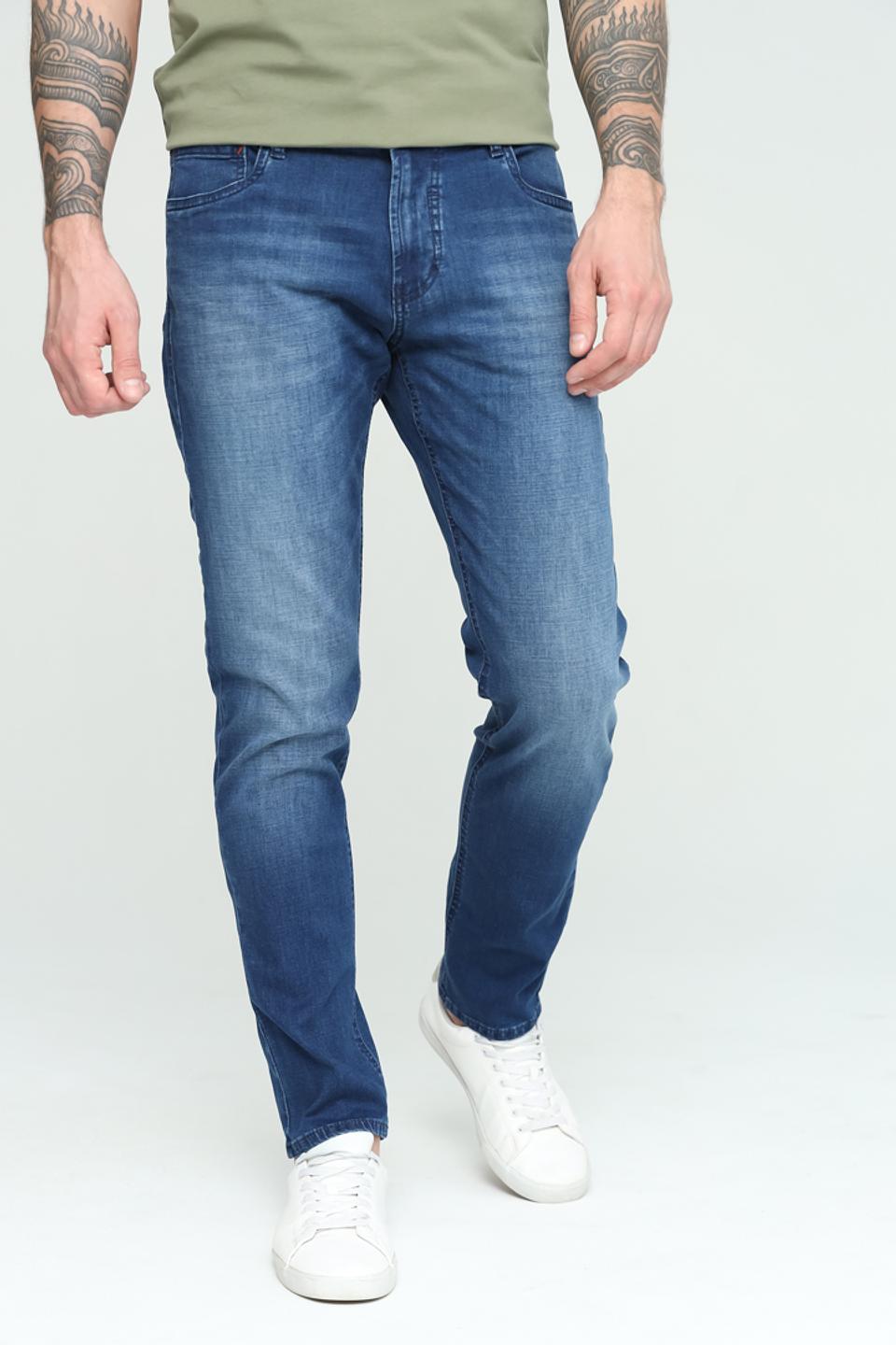 Джинсы Hattric Slim Fit синие