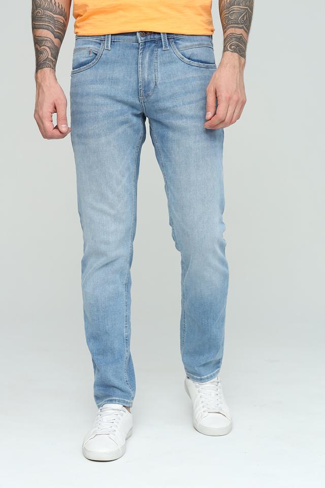 Джинсы Hattric Slim Fit голубые