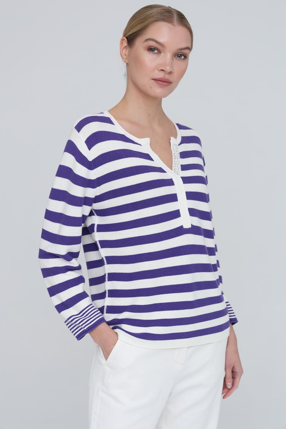 Джемпер Pezzo в полоску