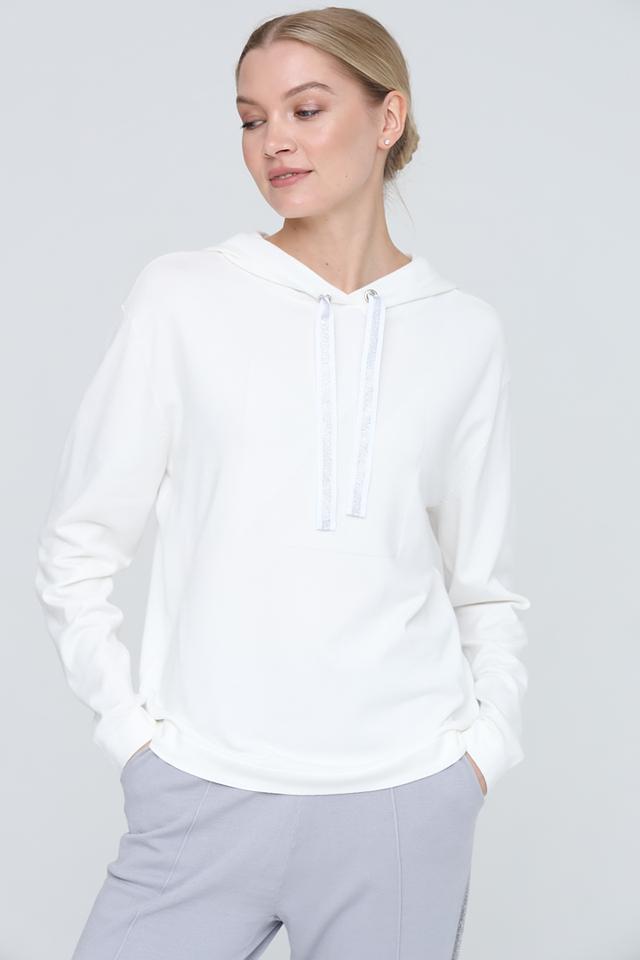 Толстовка Pezzo с капюшоном белая
