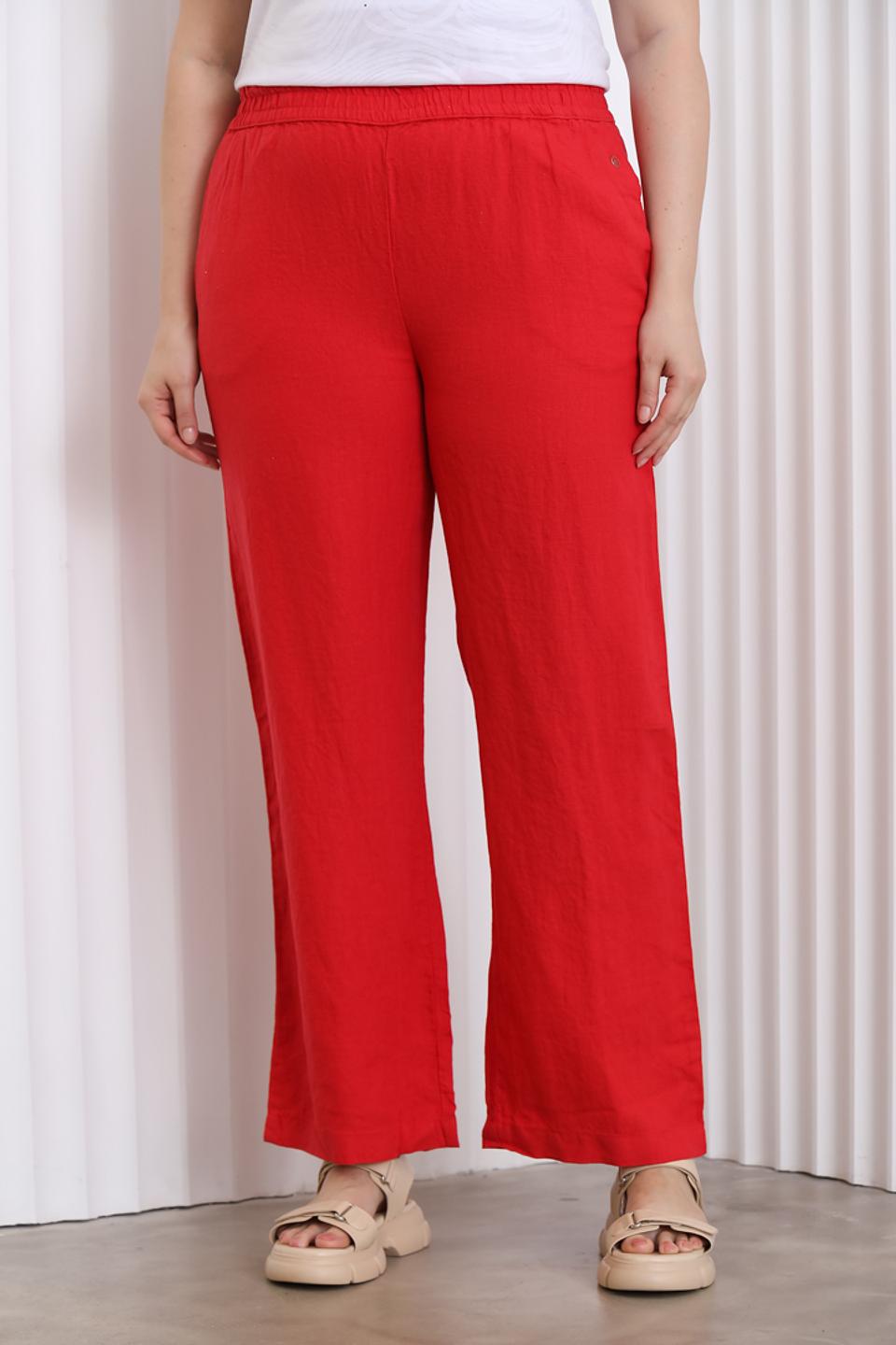 Брюки Lisa Campione красные