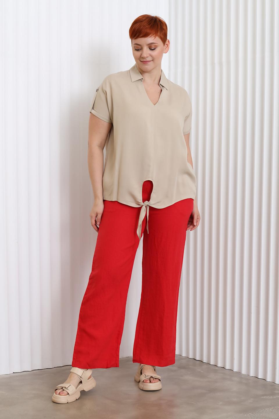 Брюки Lisa Campione красные