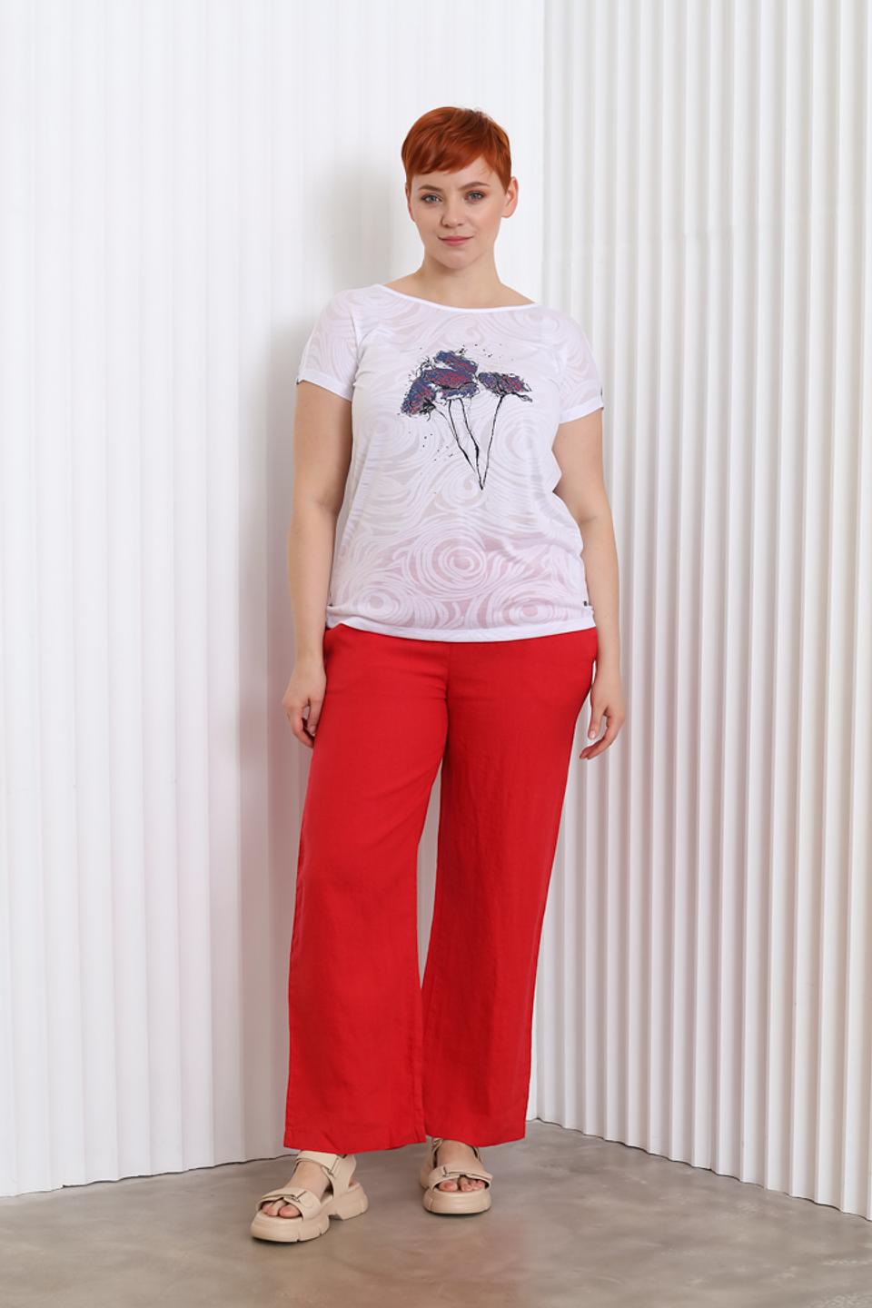 Футболка Lisa Campione с цветочным принтом