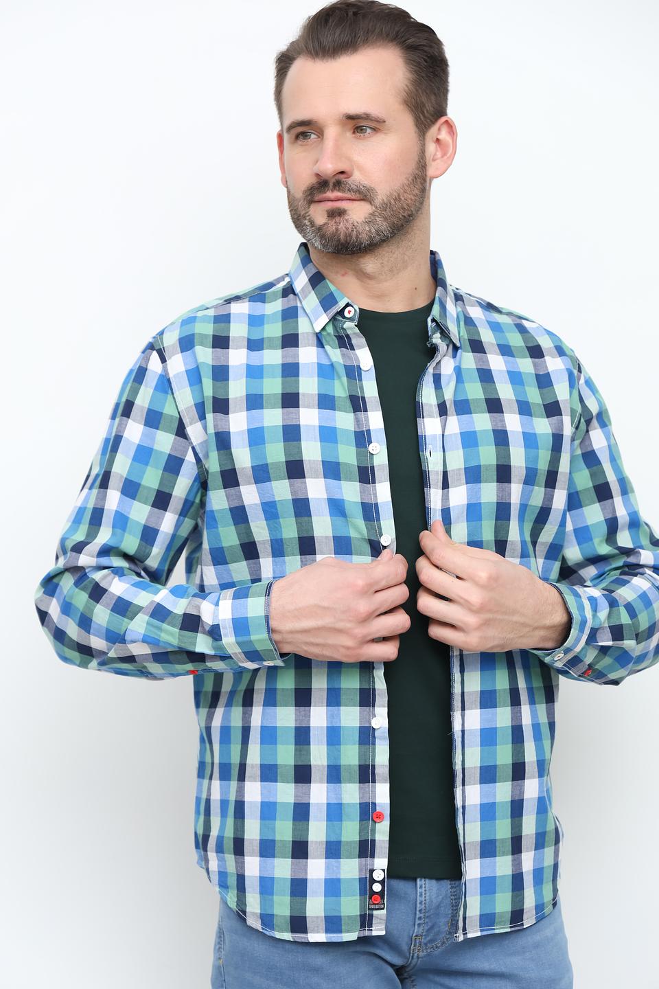 Рубашка Time Zone в клетку