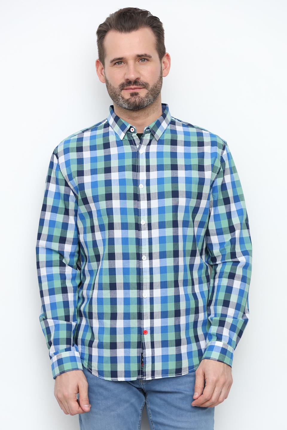 Рубашка Time Zone в клетку