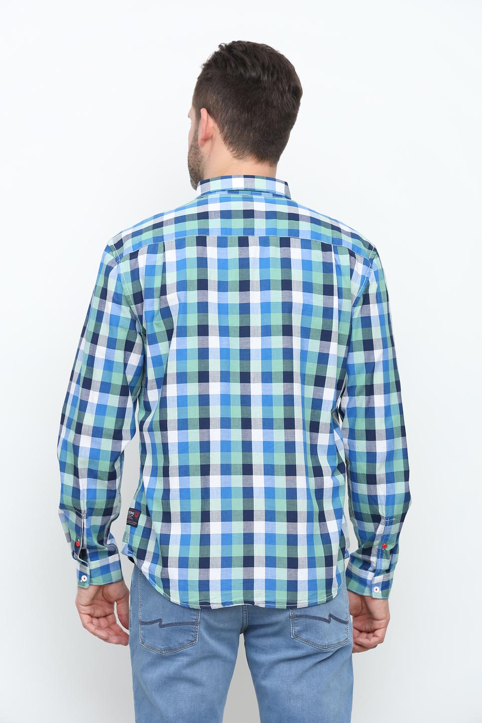 Рубашка Time Zone в клетку