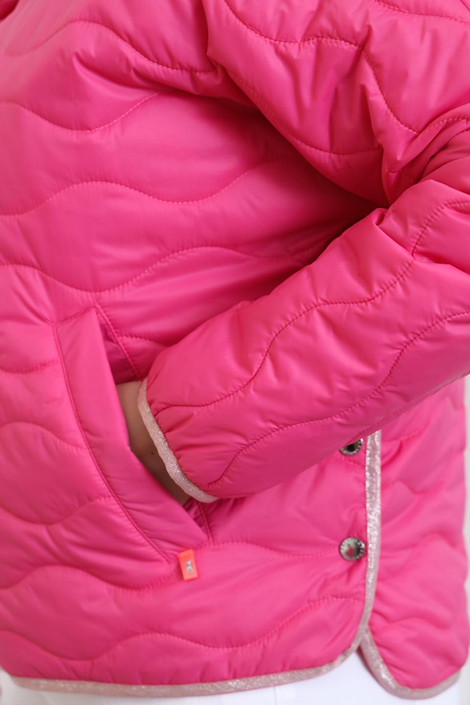 Куртка Frieda and Freddies стеганая розовая