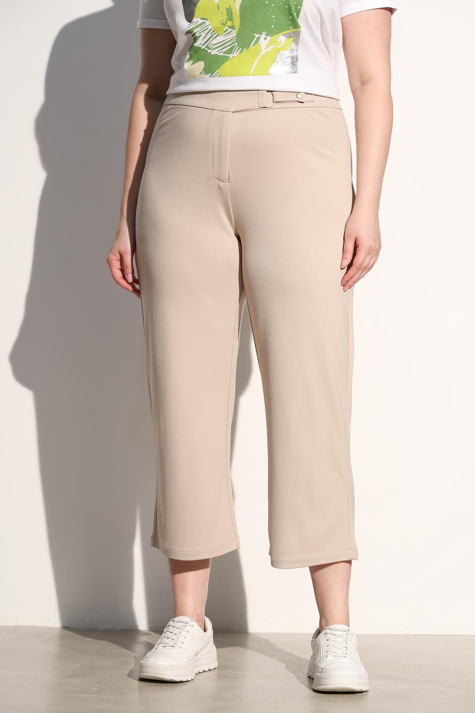 Брюки кюлоты Lebek бежевые