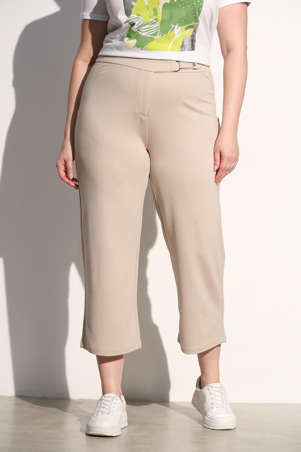 Брюки кюлоты Lebek бежевые