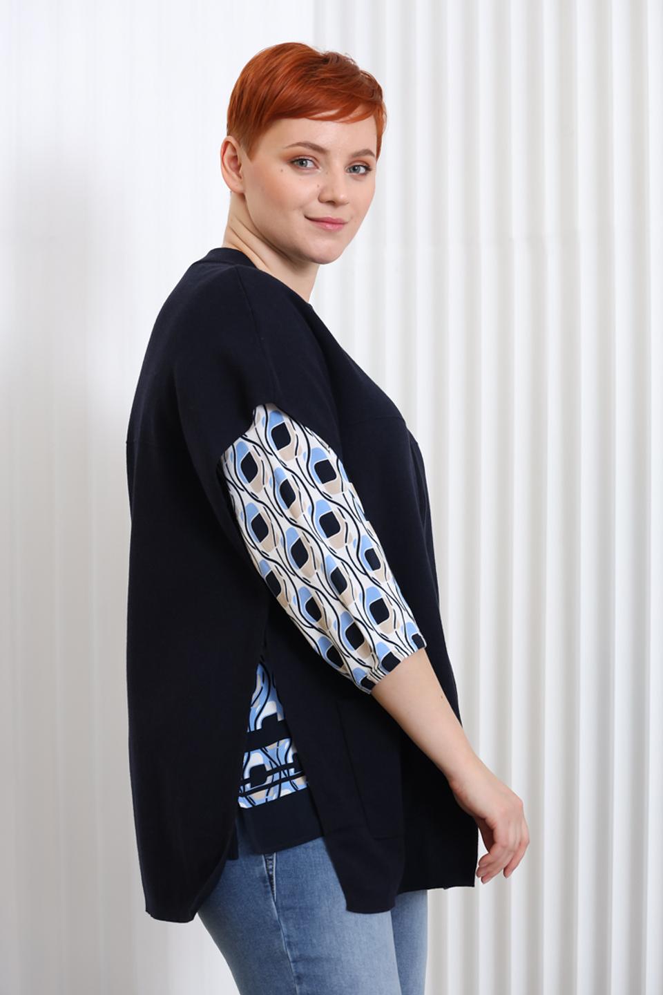 Жилет Barbara Lebek тёмно-синий