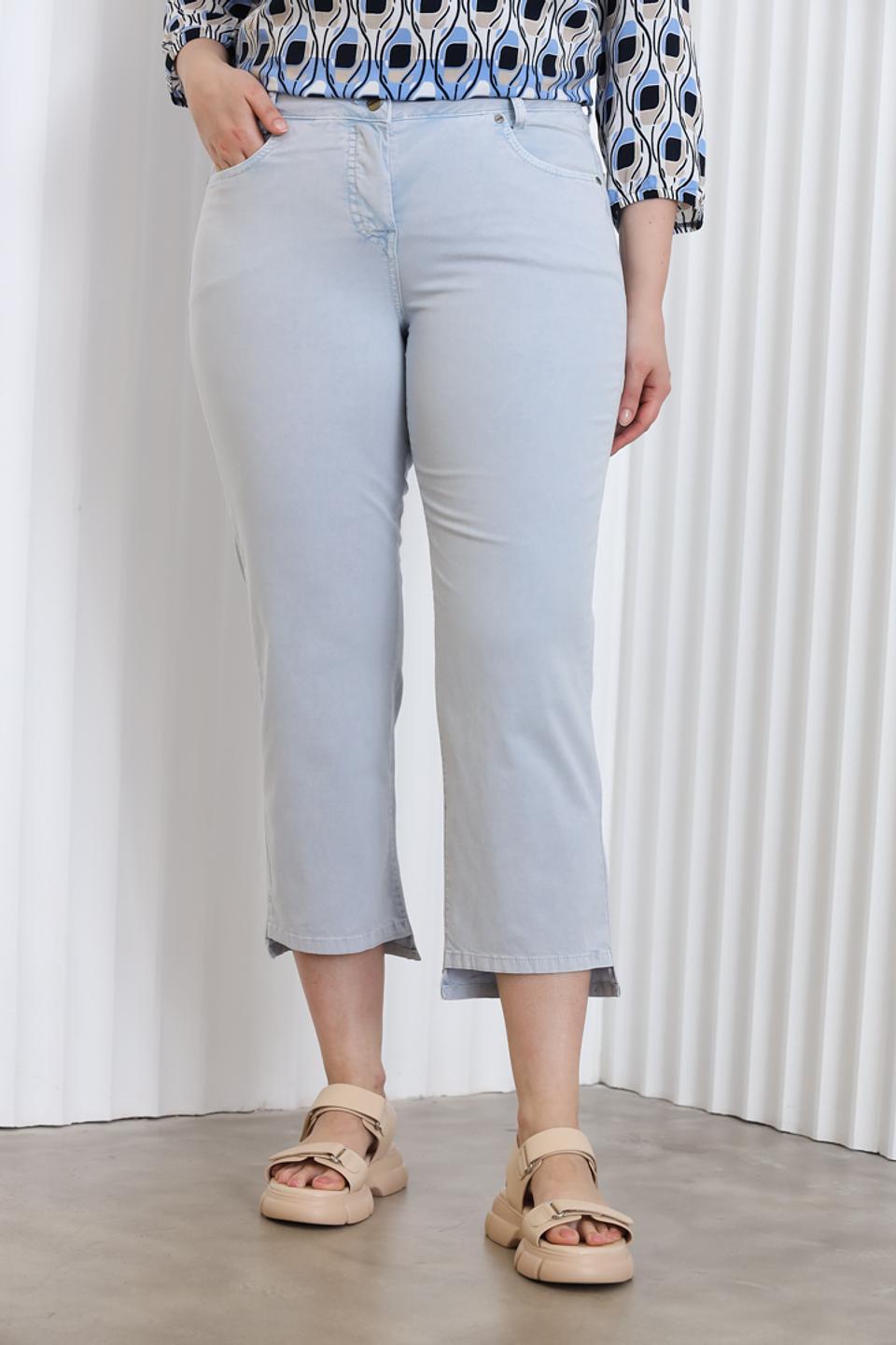 Брюки капри Doris Streich голубые