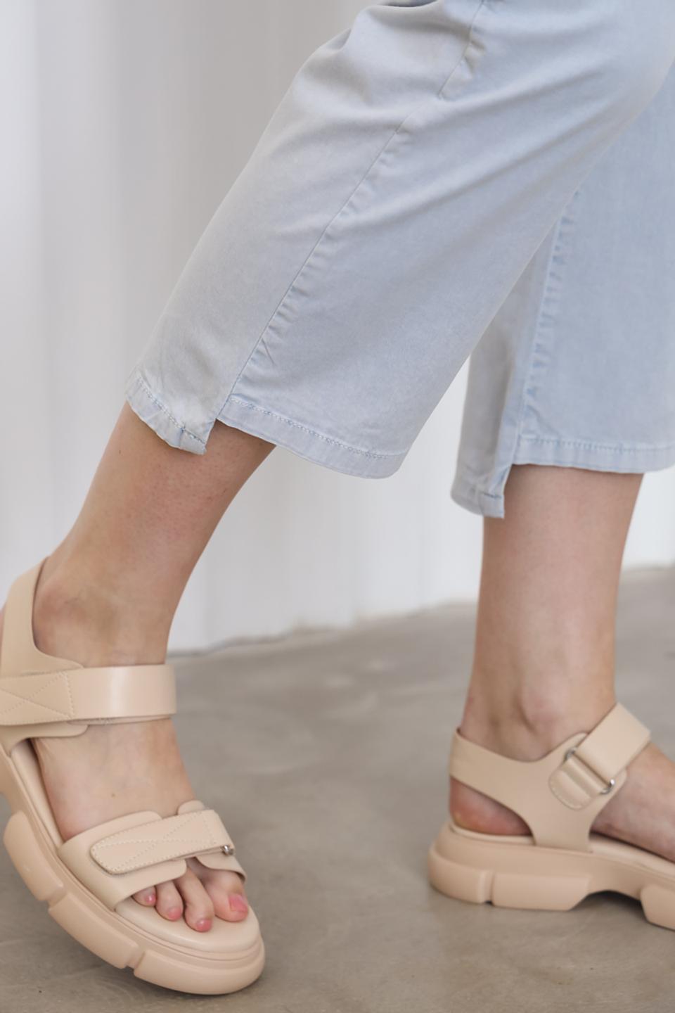 Брюки капри Doris Streich голубые