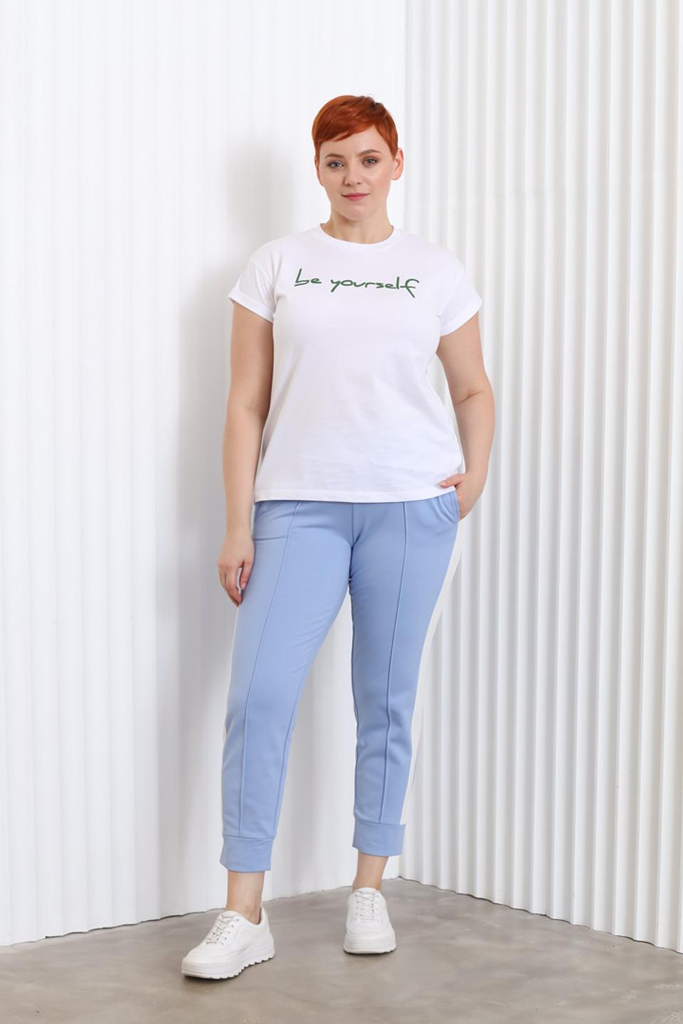 Спортивные брюки Olsen голубые
