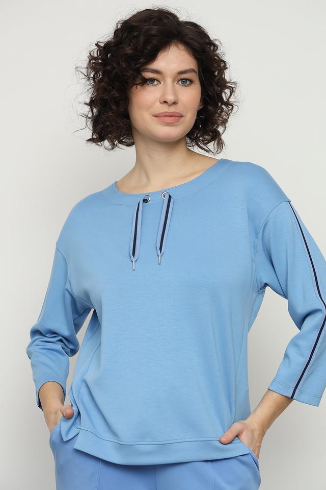 Джемпер Rabe collection голубой с декором