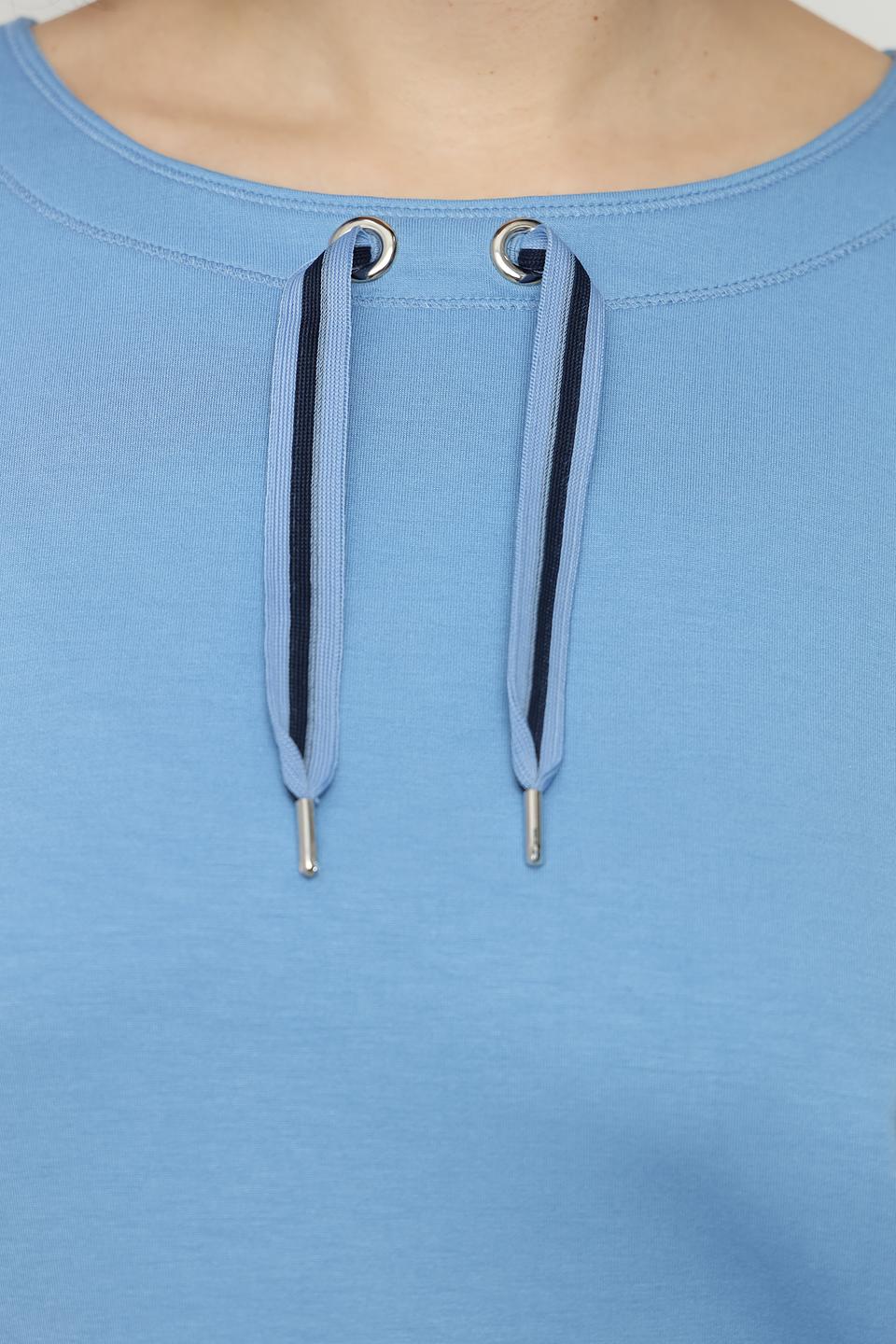 Джемпер Rabe collection голубой с декором