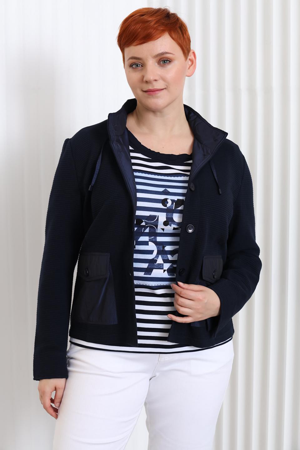 Жакет Rabe collection темно-синий