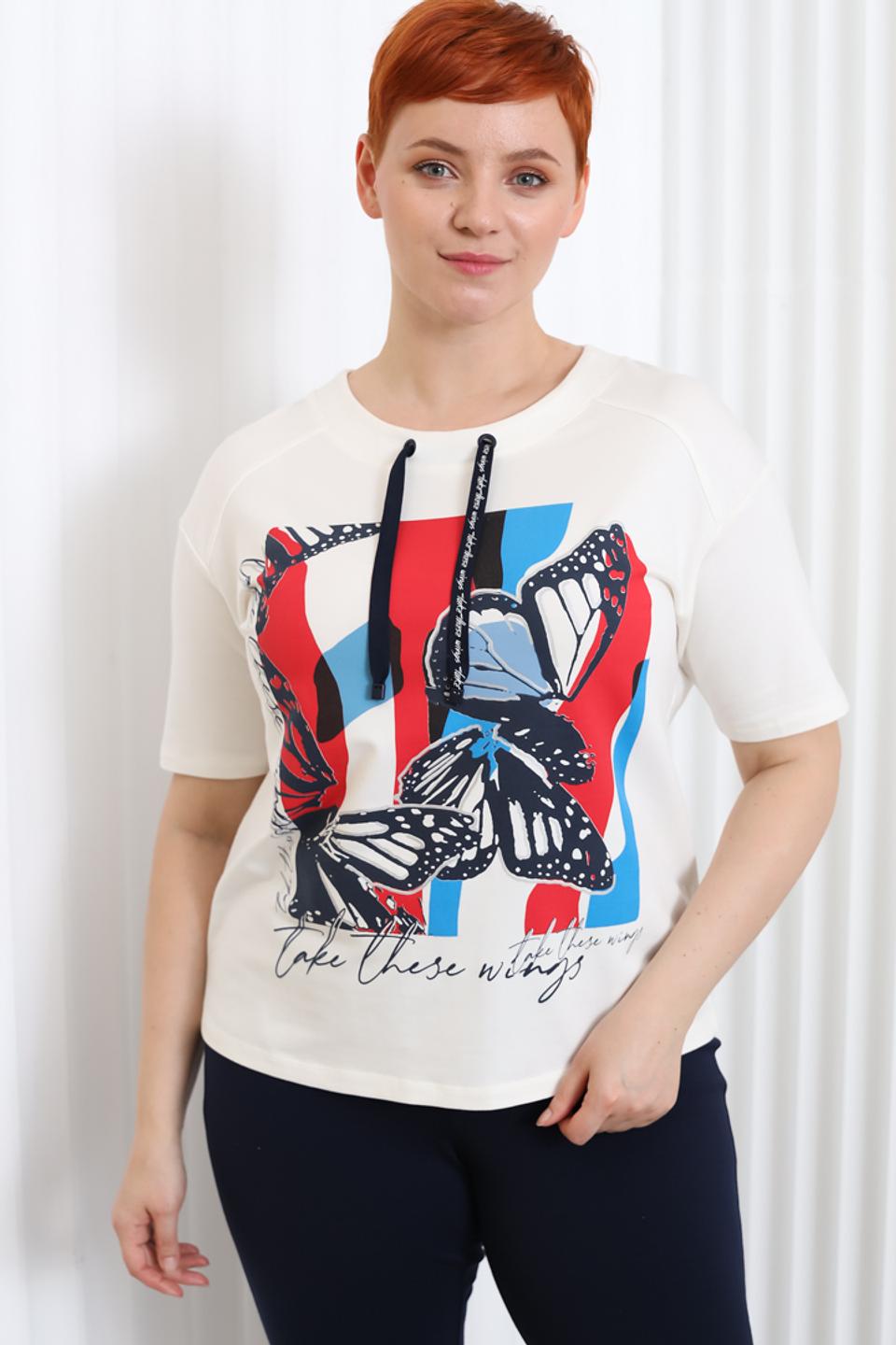 Футболка Thomas Rabe с бабочками