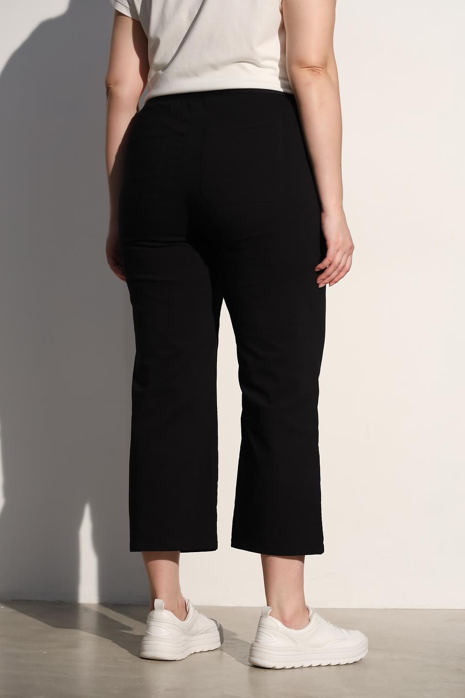 Брюки кюлоты Via Appia чёрные