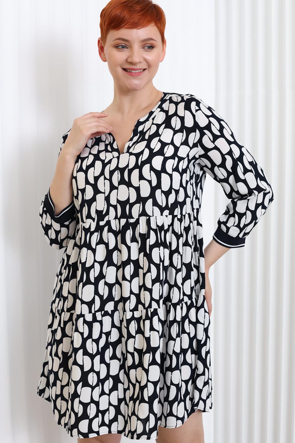 Платье Via Appia DUE в горошек