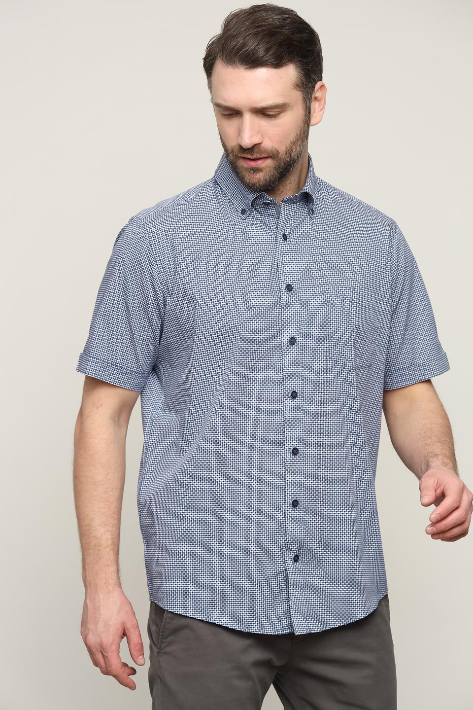 Рубашка кр Casa Moda в клетку