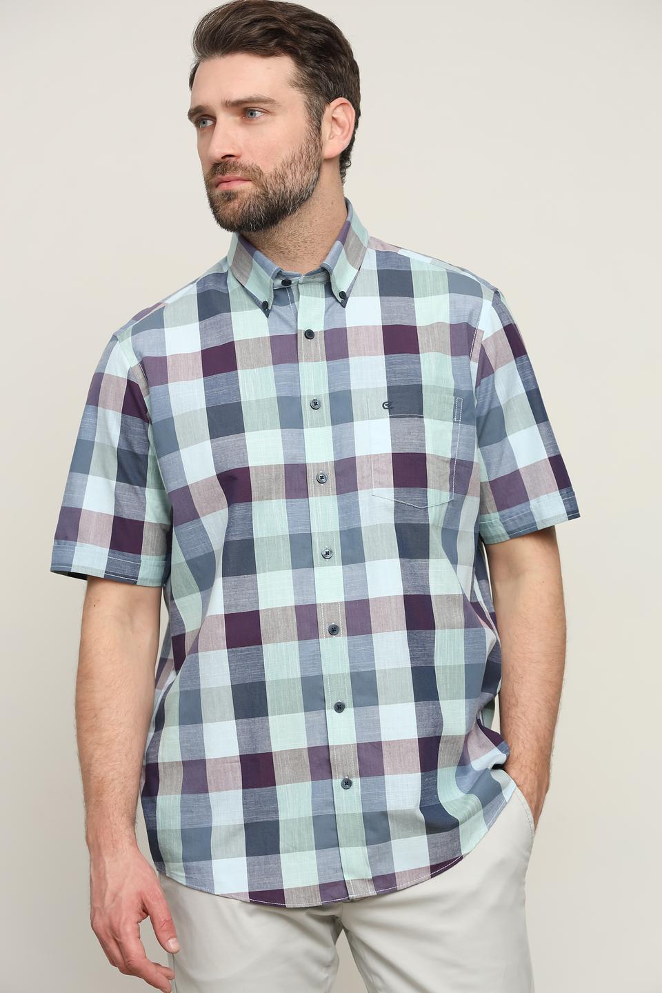 Рубашка кр Casa Moda в клетку