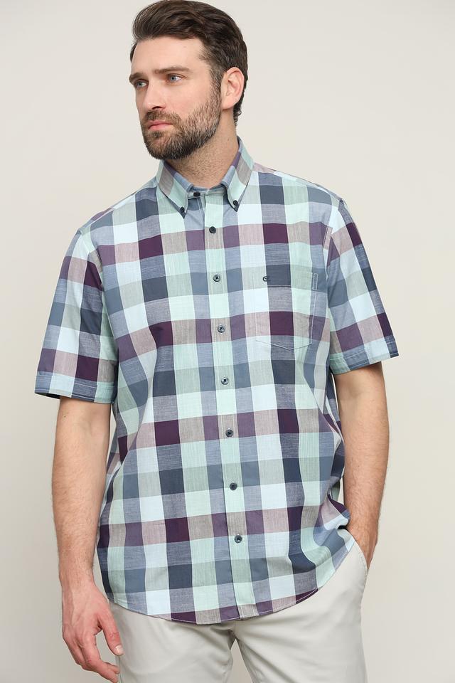 Рубашка кр Casa Moda в клетку