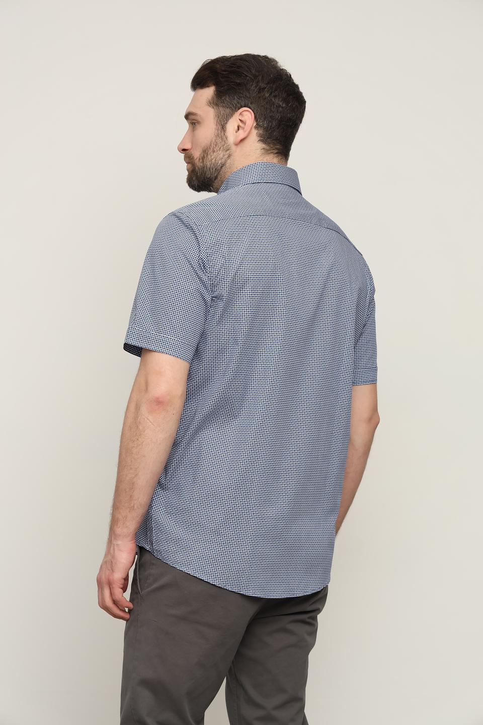 Рубашка кр Casa Moda в клетку