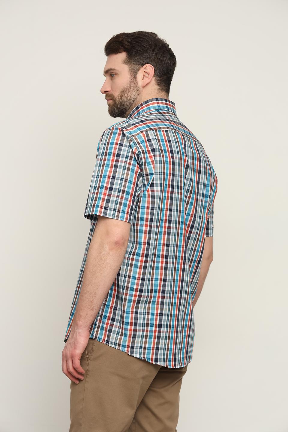 Рубашка кр Casa Moda в клетку