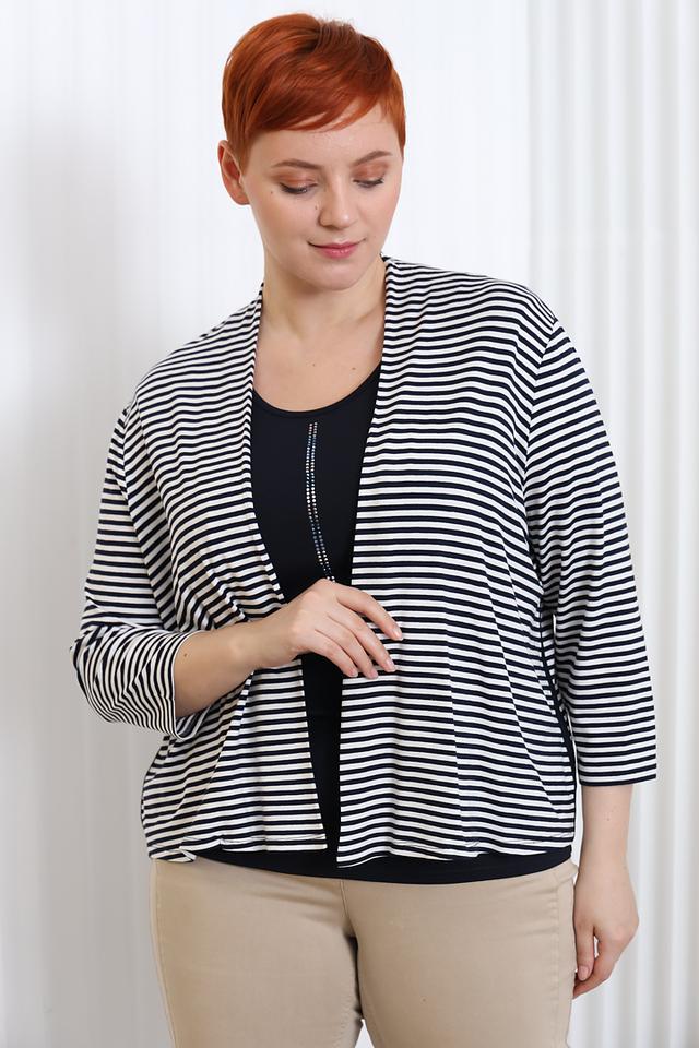 Кардиган Lebek в полоску