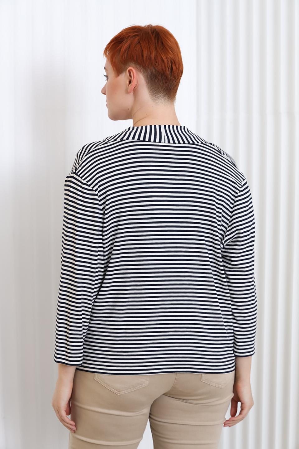 Кардиган Lebek в полоску