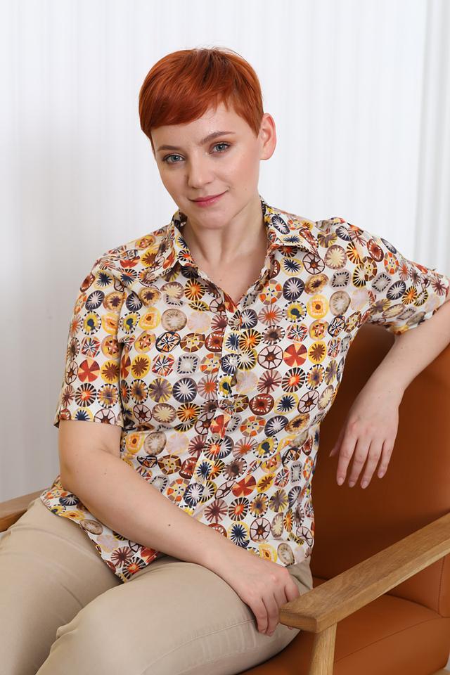 Рубашка Sommer mann с принтом