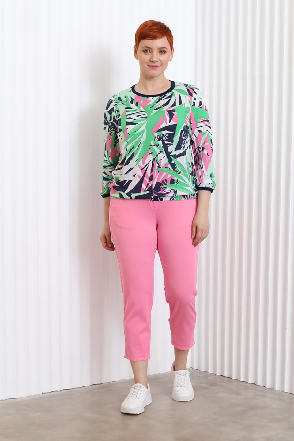 Блуза Thomas Rabe с тропическим принтом