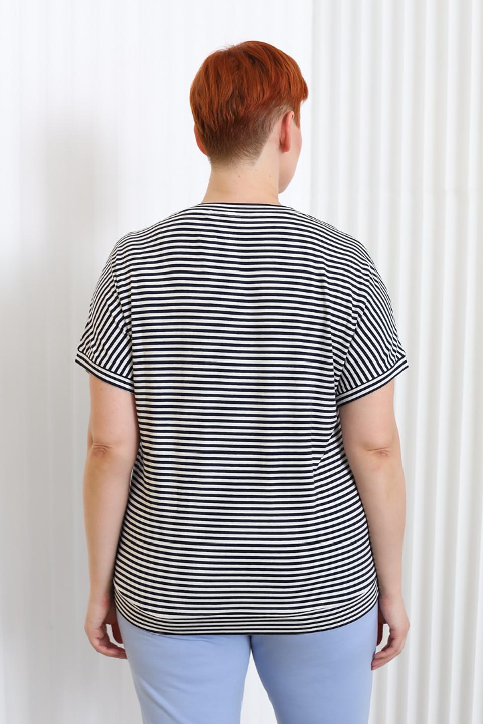 Блуза Via Appia с тропическим принтом