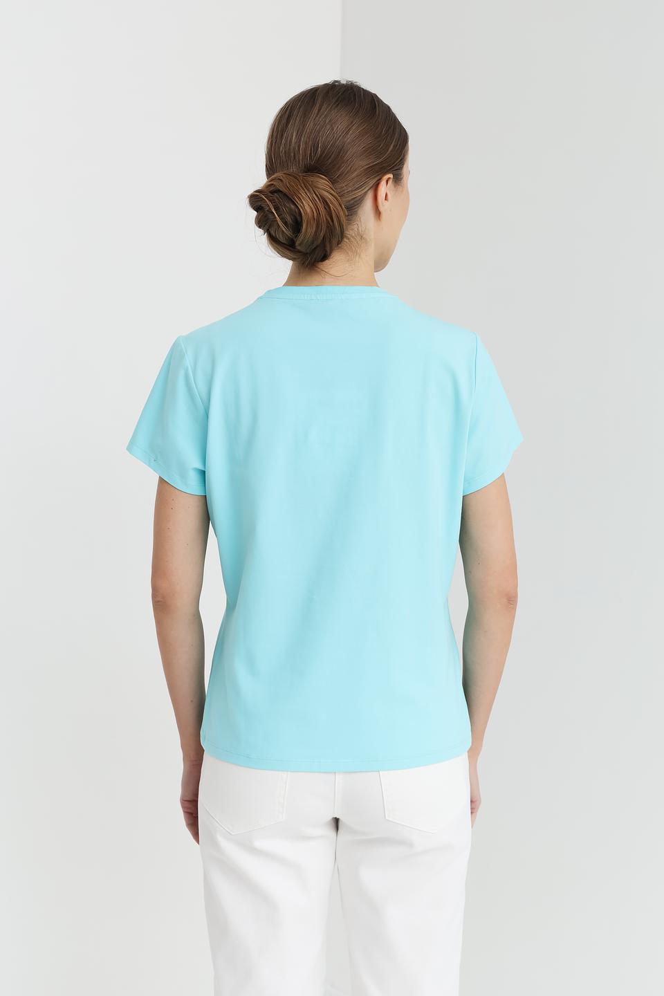 Футболка Pezzo с блестящей звездой