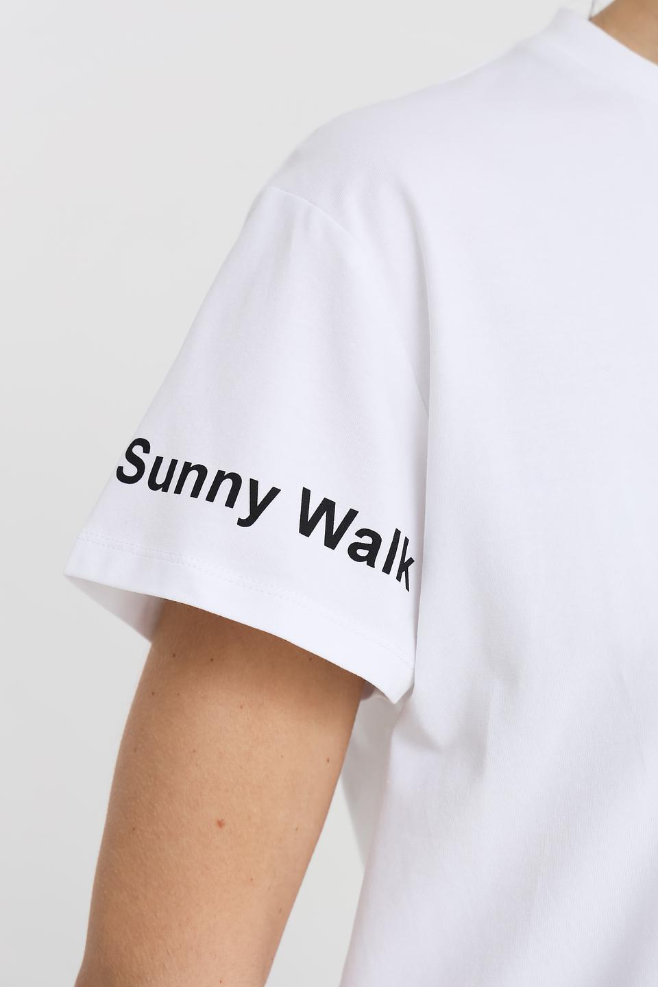 Футболка Pezzo с принтом Sunny Walk