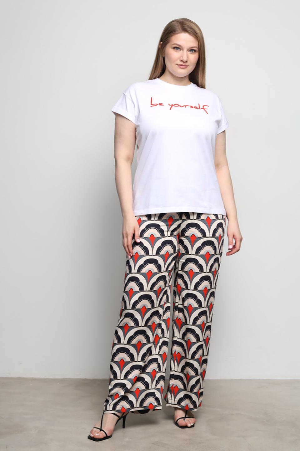 Брюки Be Yourself в принт