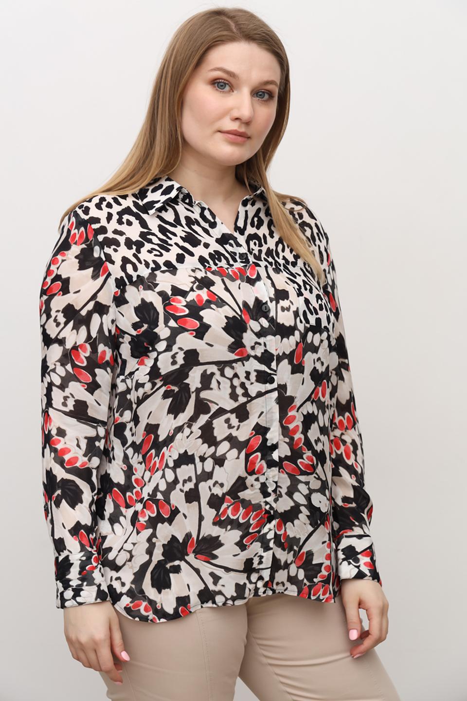 Рубашка Frank Walder с принтом