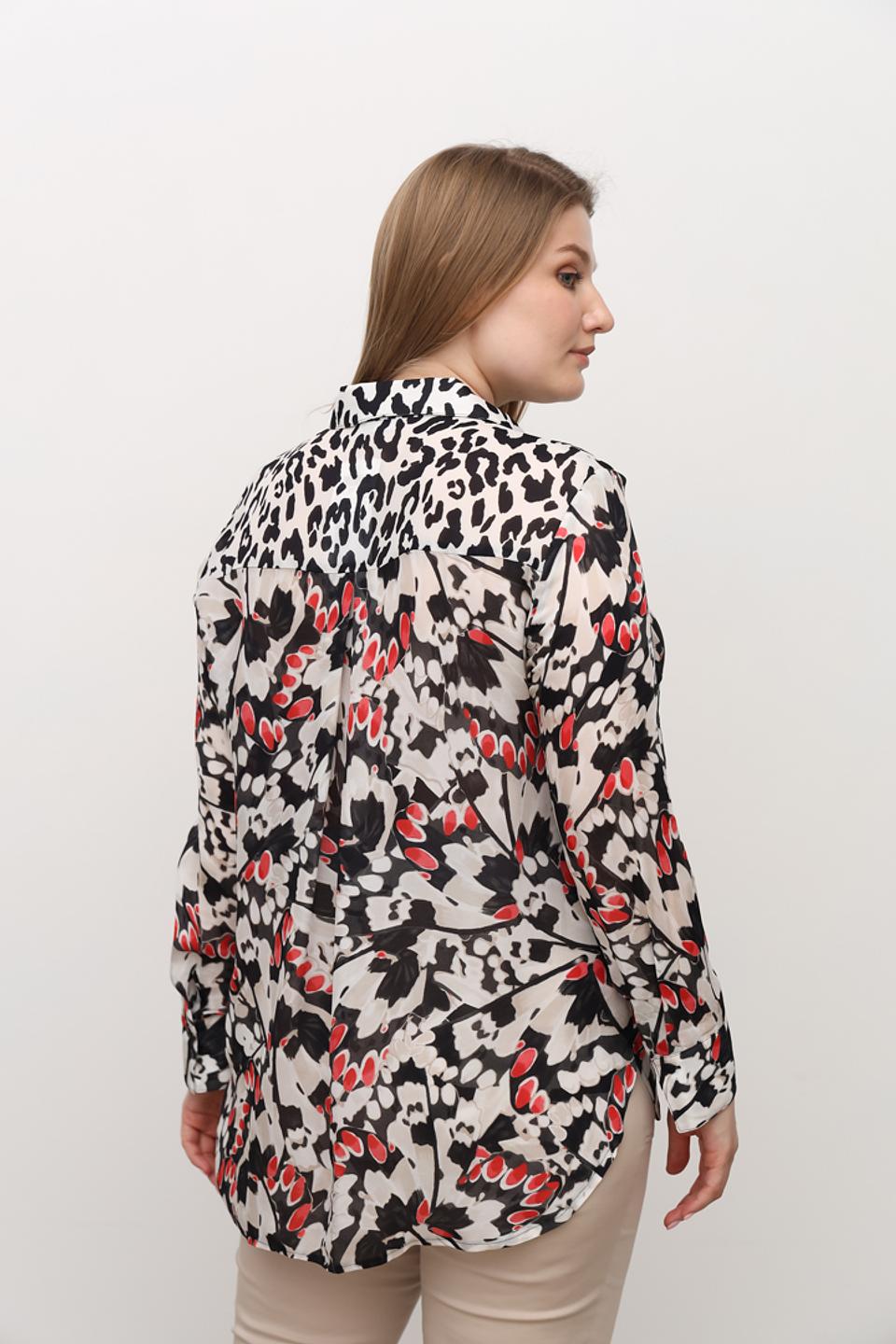 Рубашка Frank Walder с принтом