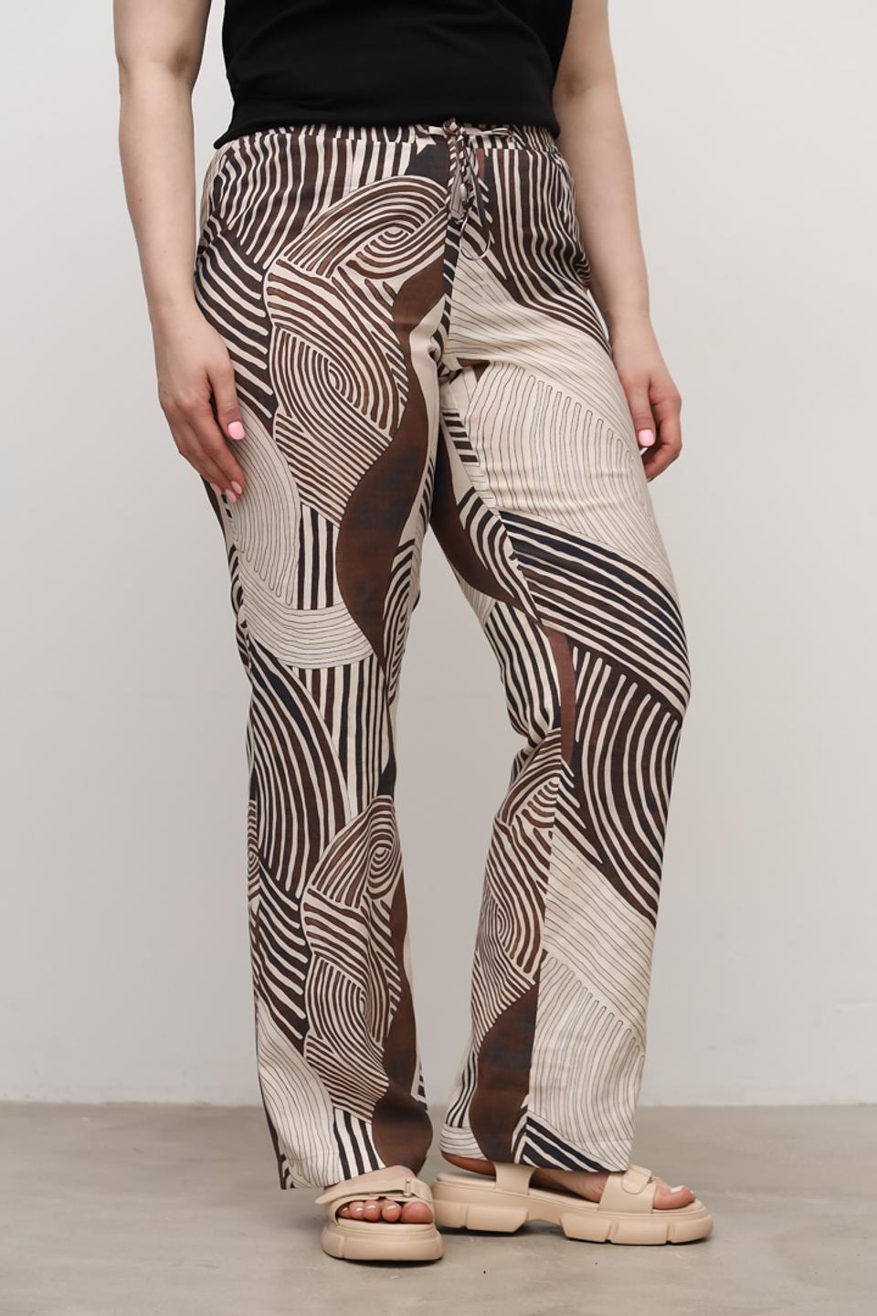 Брюки Sommer mann в полоску