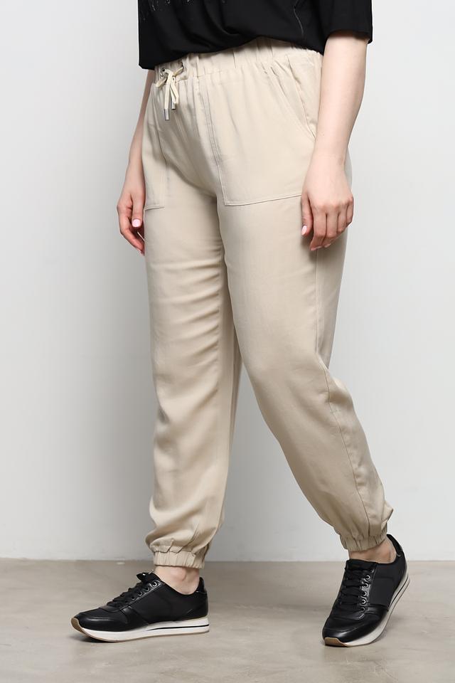 Спортивные брюки Lisa Campione бежевые