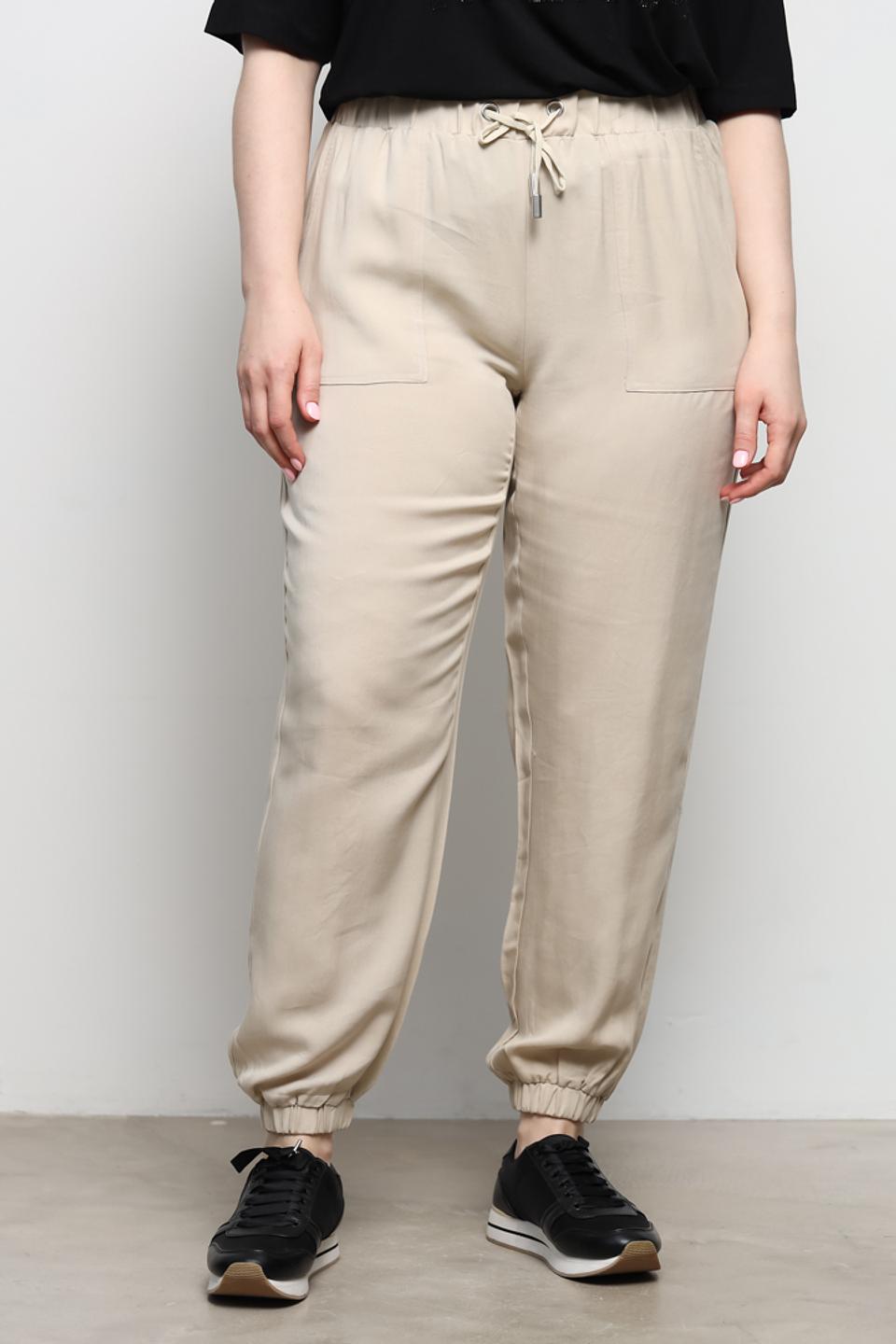 Спортивные брюки Lisa Campione бежевые