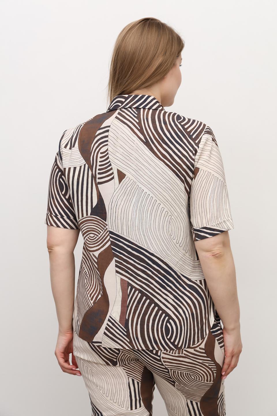 Рубашка Sommer mann с принтом