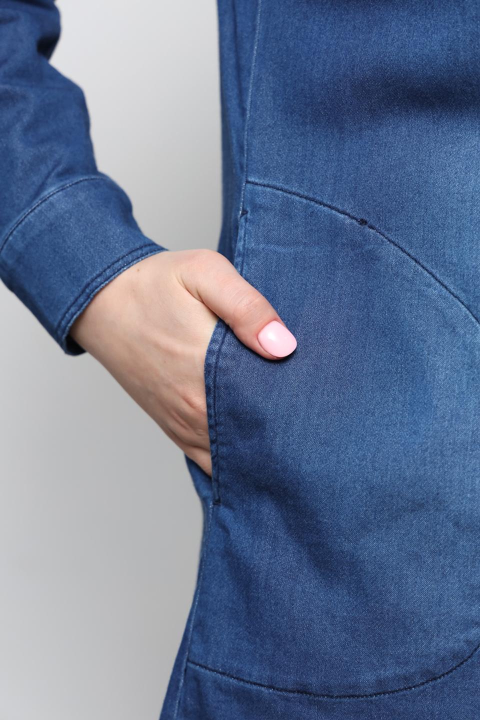 Платье рубашка джинсовое Olsen