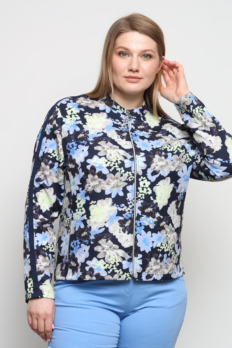 Жакет Frank Walder с цветочным принтом
